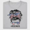 American Girl Messy Bun DTF Transfer