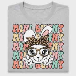 Groovy Bunny Mind Body Spirit DTF Transfer