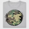Camo Circle Doodle DTF Transfer
