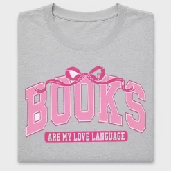 Retro Books Love Language DTF Transfer