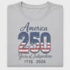 America 250 Years Independence DTF Transfer