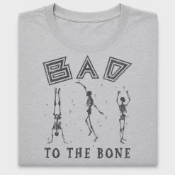 Bad To The Bone Skeleton DTF Transfer