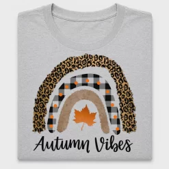 Autumn Vibes Rainbow DTF Transfer
