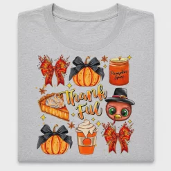 Thankful Fall Pumpkin Spice DTF Transfer