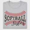 Softball Sister Leopard DTF Transfer