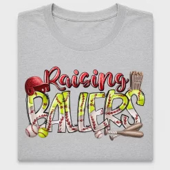 Raising Ballers Baseball DTF Transfer