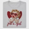 Cupid Angel Heart Glasses DTF Transfer