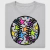 Retro Colorful Stars DTF Transfer