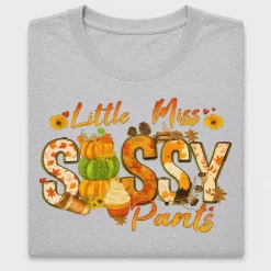Little Miss Sassy Pants Fall DTF Transfer