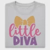 Little Diva Bow DTF Transfer