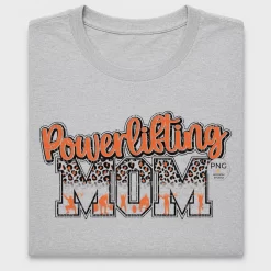 Powerlifting Mom Leopard DTF Transfer