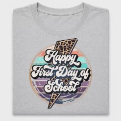 Retro First Day of School DTF Transfer
