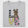 Love Bunny Leopard DTF Transfer