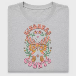 Retro Butterfly Kindness Counts DTF Transfer