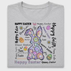 Happy Easter Bunny DTF Transfer
