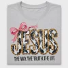 Jesus The Way Truth Life DTF Transfer