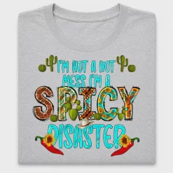 Spicy Disaster Sarcastic DTF Transfer