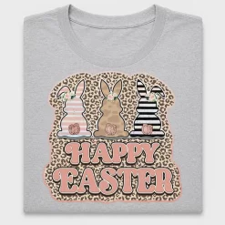 Leopard Easter Bunny DTF Transfer
