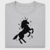 Minimalist Unicorn Silhouette DTF Transfer
