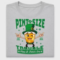 Pint Size Trouble St Patrick's Day DTF Transfer