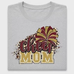 Cheer Mom Pom Glitter DTF Transfer