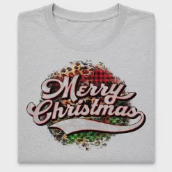 Retro Merry Christmas Grunge DTF Transfer