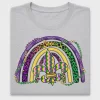 Mardi Gras Fleur De Lis DTF Transfer