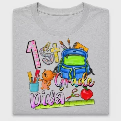 1st Grade Diva DTF Transfer Design