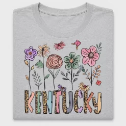 Kentucky Floral Leopard DTF Transfer