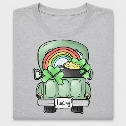 Lucky Leprechaun Truck DTF Transfer