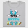 Easter Bunny Name Frame DTF Transfer