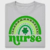 Nurse Rainbow Shamrock DTF Transfer
