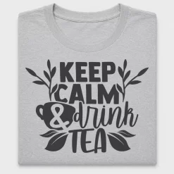 Keep Calm Drink Tea DTF Transfer