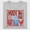 Made in the USA Patriotic DTF Transfer