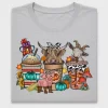 Fall Farm Animals DTF Transfer