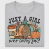 Just A Girl Who Loves Fall DTF Transfer