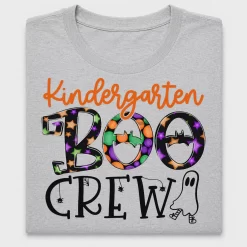 Kindergarten Boo Crew Halloween DTF Transfer
