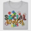 Social Worker DTF Transfer Design
