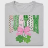 Lucky Shamrock Name Letters DTF Transfer