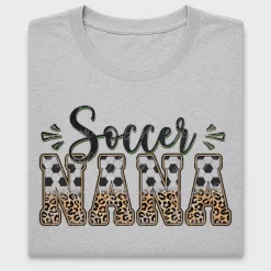 Soccer Nana Leopard DTF Transfer