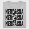 Distressed Nebraska State DTF Transfer