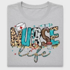 Nurse Life DTF Transfer Design
