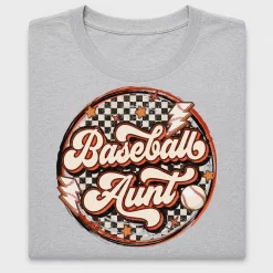 Retro Baseball Aunt DTF Transfer