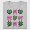 Coquette Shamrock Bow DTF Transfer