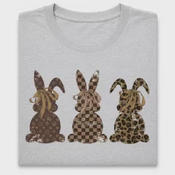 Boho Bunny Trio DTF Transfer