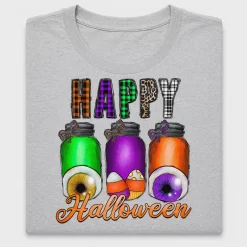 Happy Halloween Jars DTF Transfer for Shirts