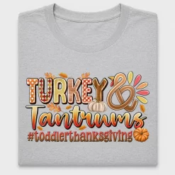 Toddler Thanksgiving Turkey DTF Transfer