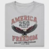 America 250 Years Freedom Eagle DTF Transfer