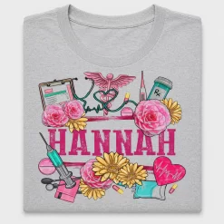 Nurse Hannah Personalized DTF Transfer