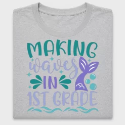 Making Waves in 1st Grade DTF Transfer